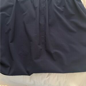 Talbots Navy Skirt with Subtle Texture